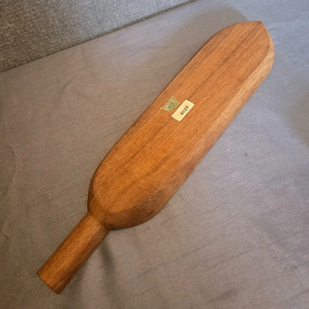 Imperial International Genuine Teak Wood 3-Section Serving Tray‎ Thailand MCM